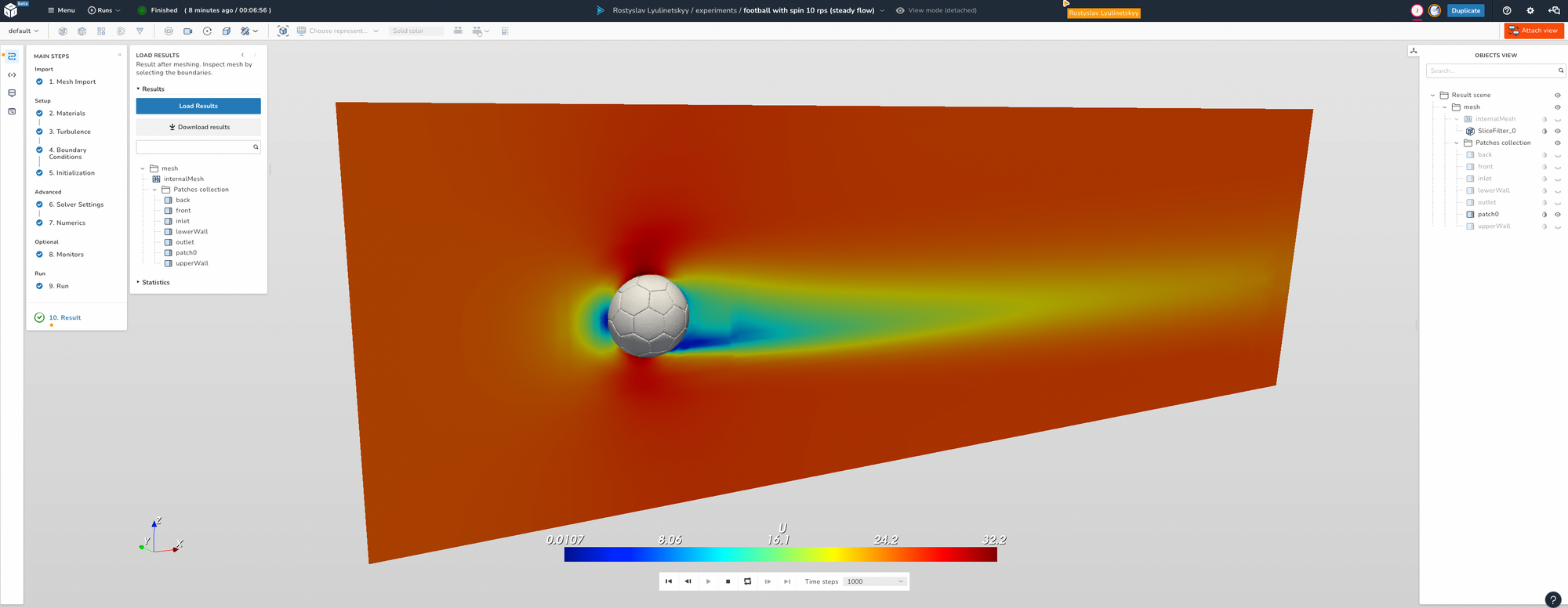 Live Post-Processing inside of dicehub