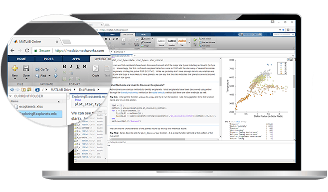 The MATLAB IDE (Integrated Development Environment)